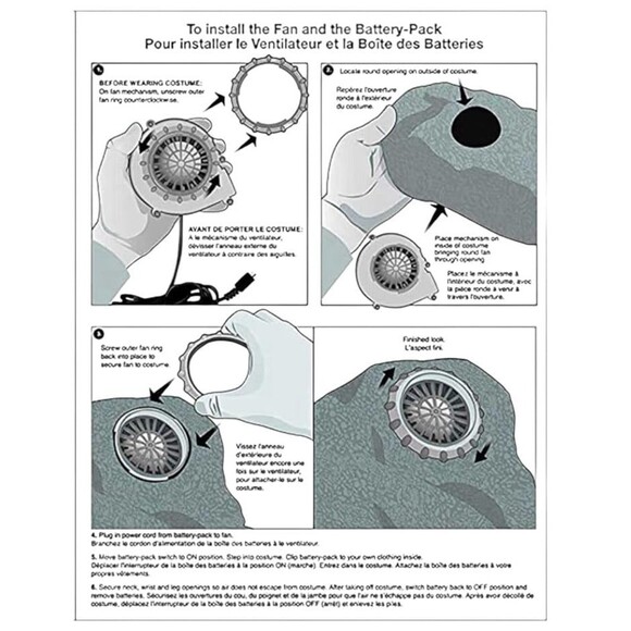 Inflatable Jurassic World T-Rex Inflatable Costume with Sound - Adult - Picture 5 of 6